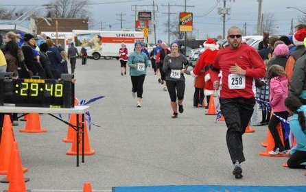 Sean Hartigan Jingle Bell Finish
