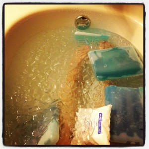 How to take an ice bath