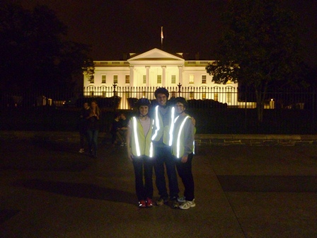 bike tour at night_white house