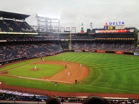 Braves game before the Peachtree Road Race
