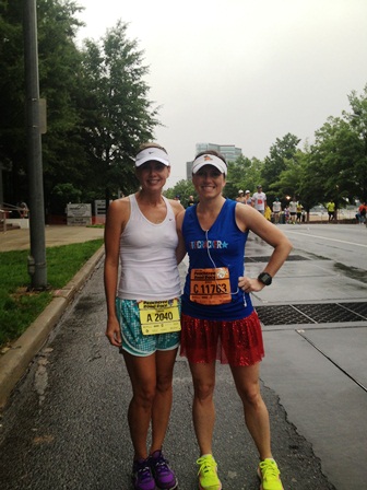 Before the Peachtree Road Race