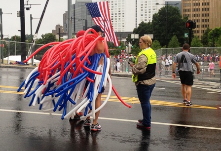 Peachtree Road Race costumes