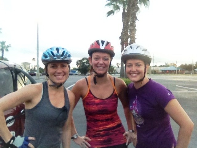 Blogger bike ride meet up in Tampa