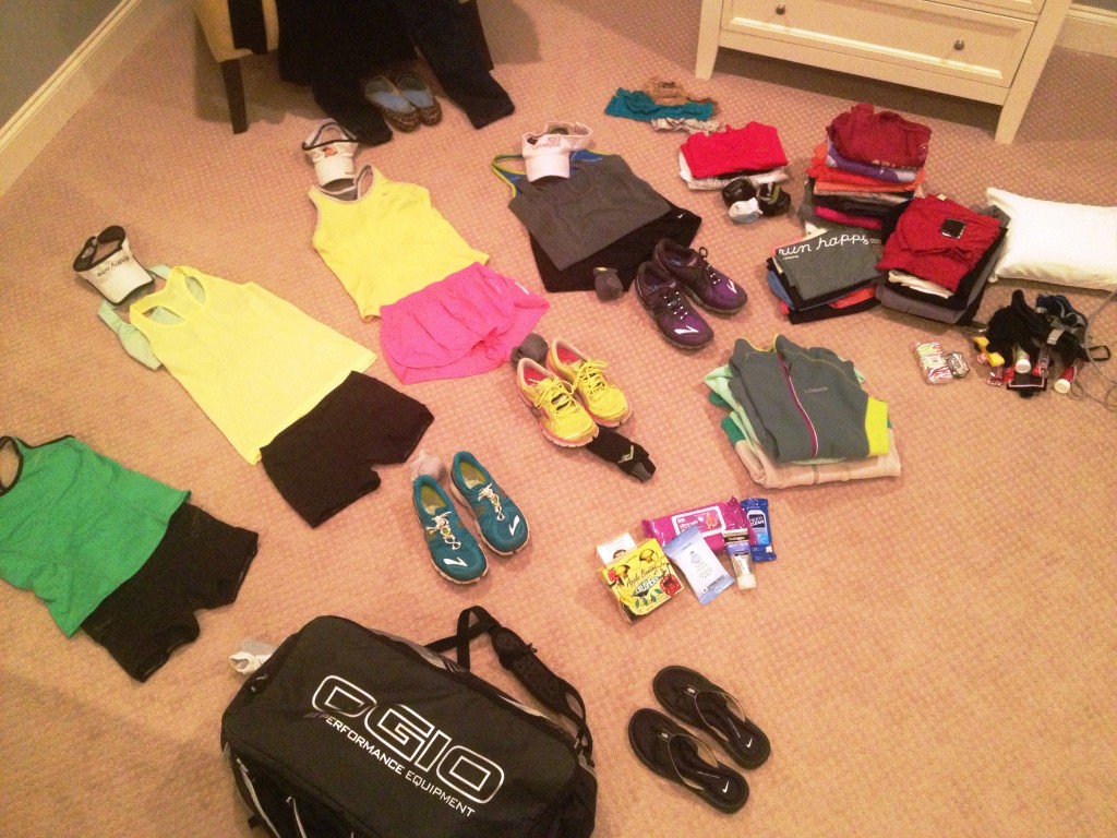 Hood to Coast Packing List