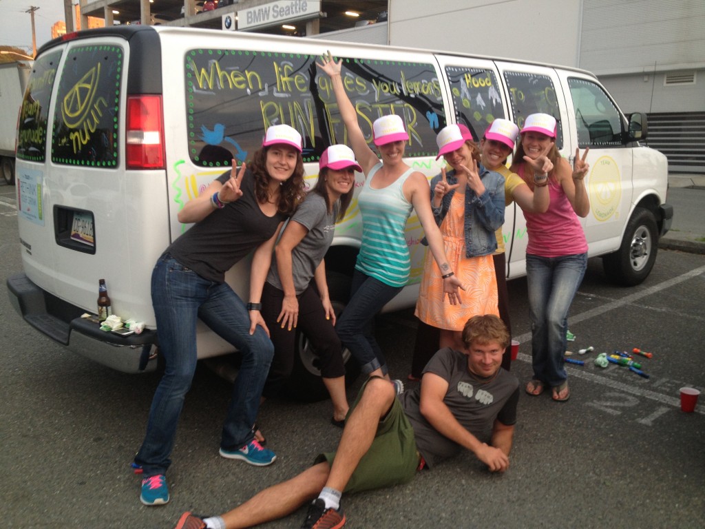 Nuun Hood to Coast Team Lemonade Van #2