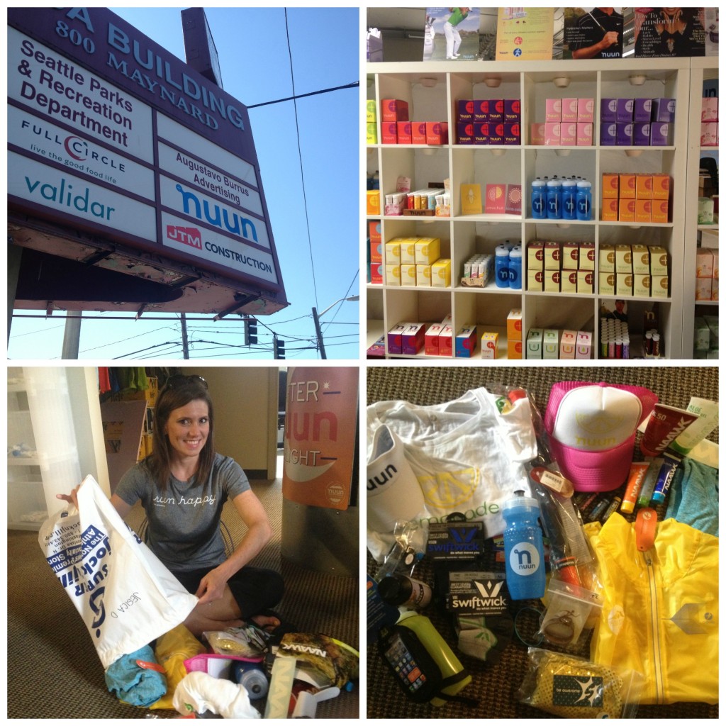 The Nuun team supported us like rock stars. We got lots of amazing goodies from Oiselle, SwiftWick, Tiger Tale, Nawk sunscreen, and more. I am so incredibly grateful!