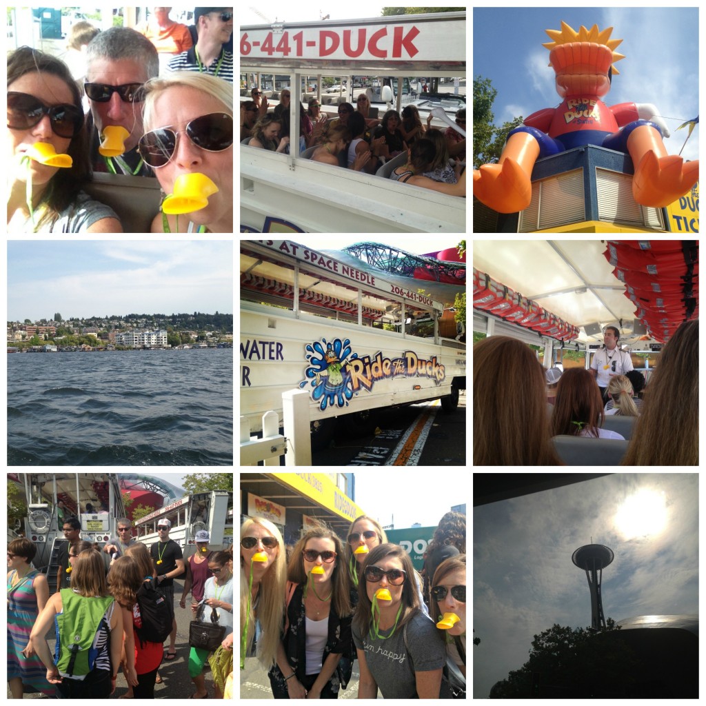 On a duck: Hood to Coast Adventures