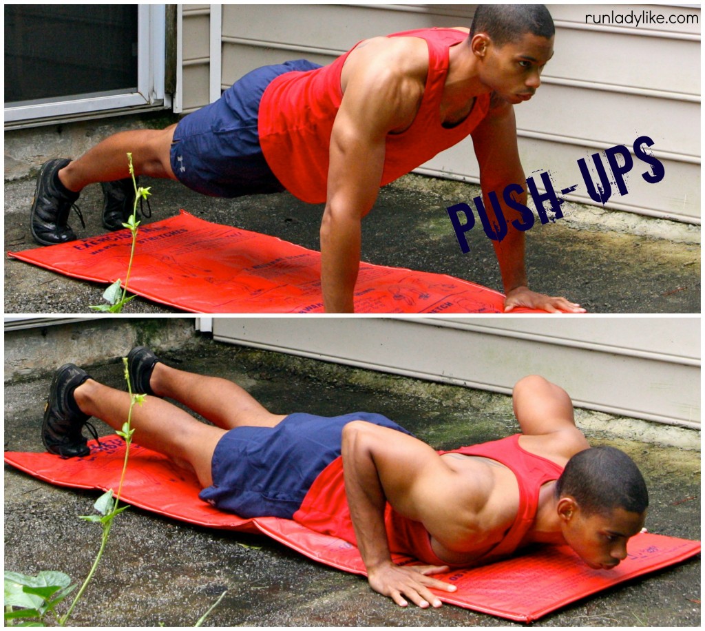 Push-ups by Will Negus on runladylike.com