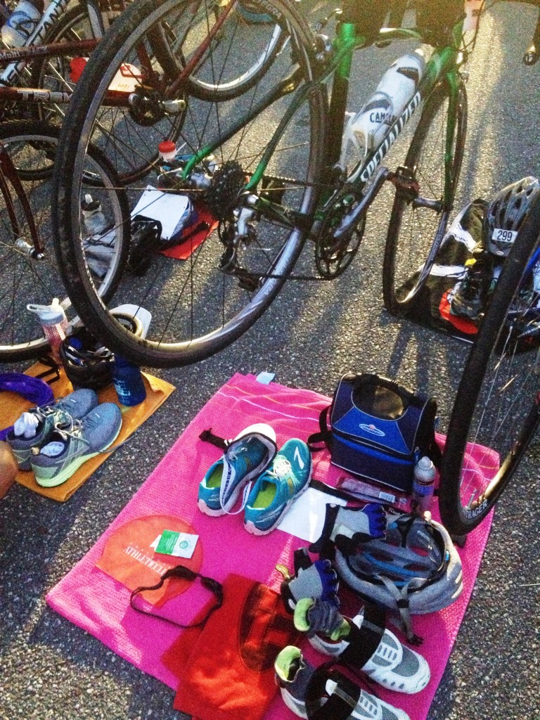 Triathlon transition tips from runladylike.com