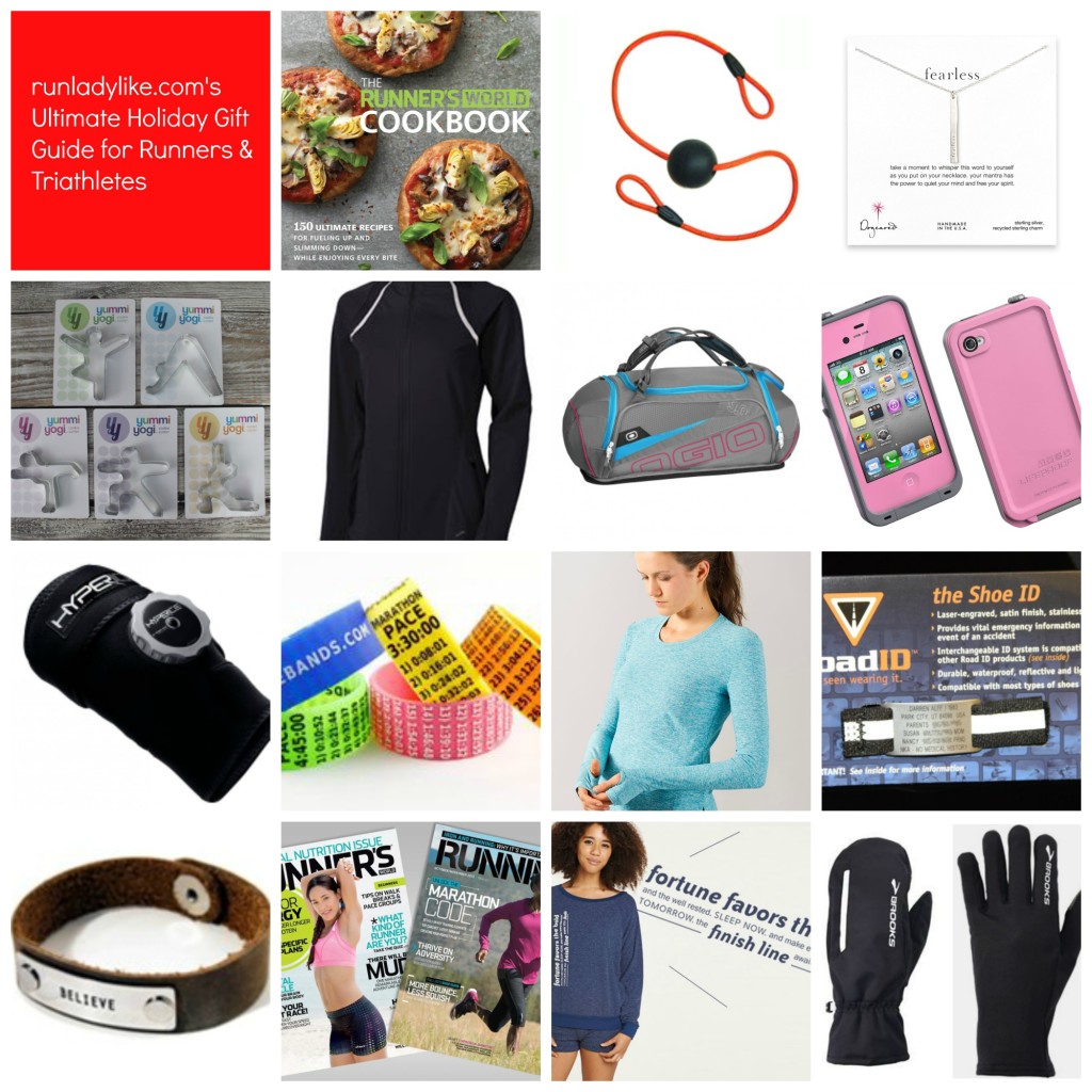 runladylike.com's ultimate holiday gift guide for runners and triathletes