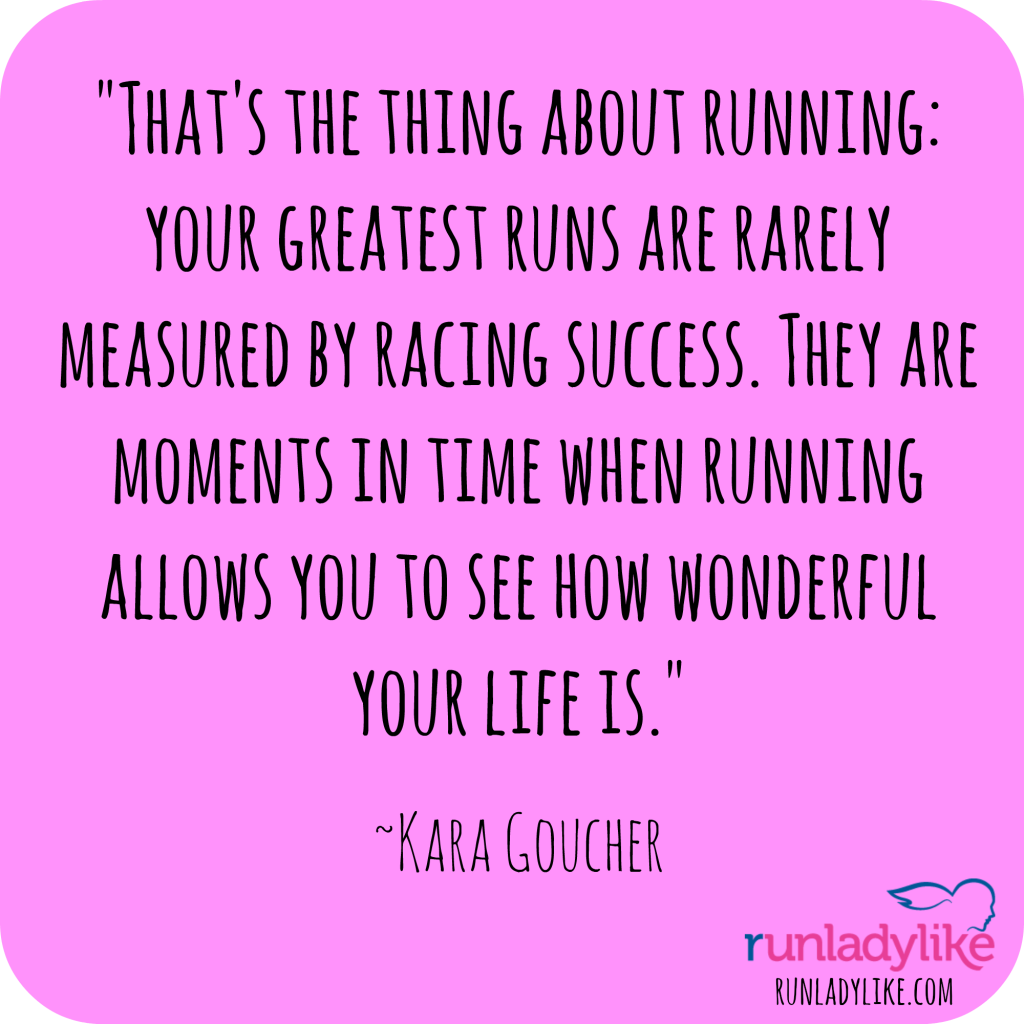 Time is not the only thing that defines running success / runladylike.com