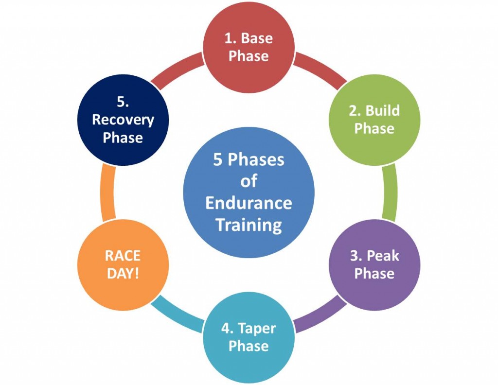 5 phases of endurance training on runladylike.com