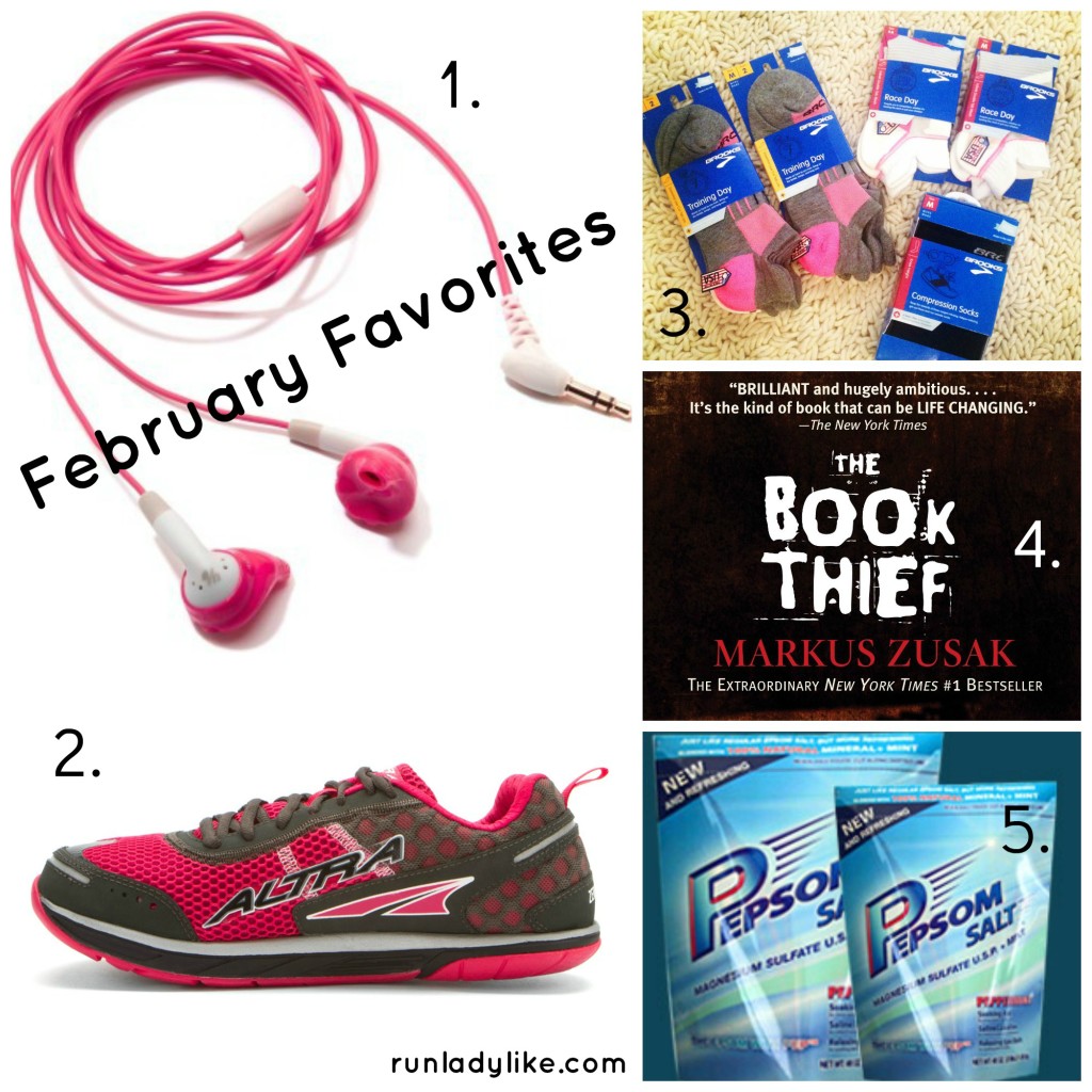 February Fitness Favorites on runladylike.com