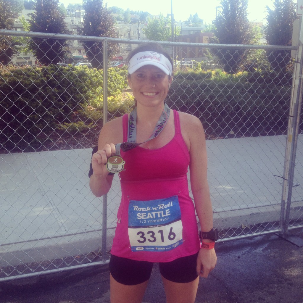 Seattle Rock 'n' Roll Half Marathon on runladylike.com