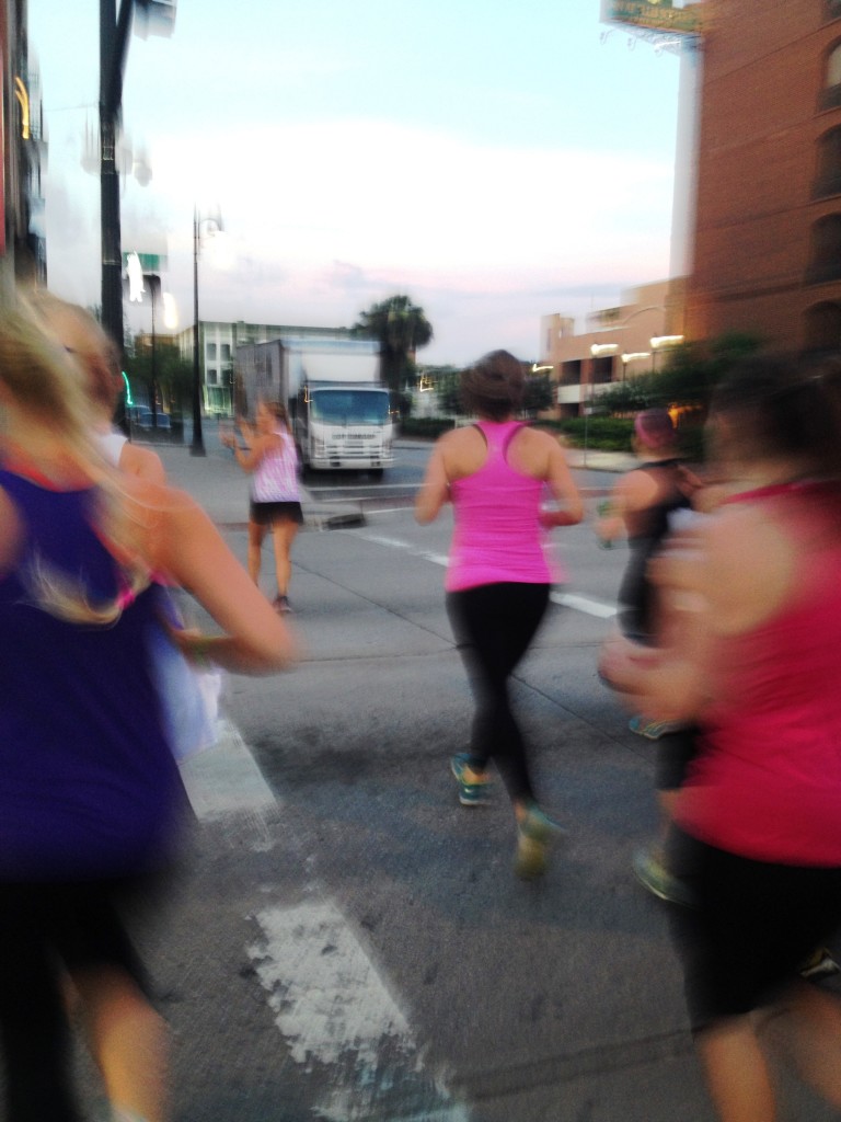 Running in Savannah