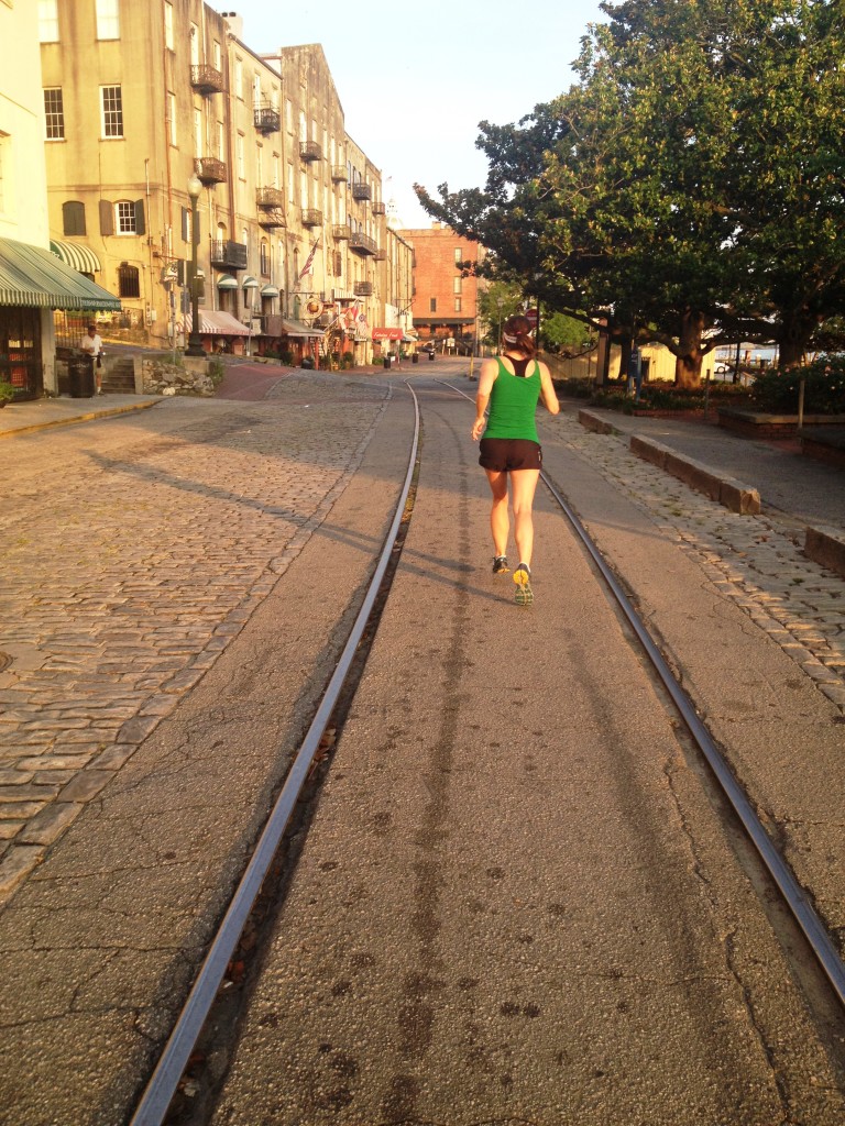 Running in Savannah on runladylike.com