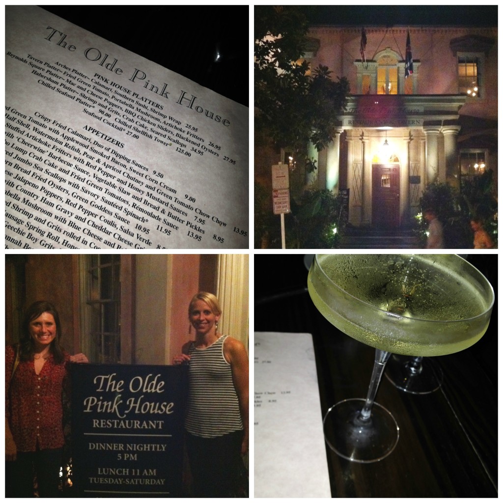 Running in Savannah: Olde Pink House