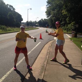 Volunteering at the Acworth Women's Sprint Triathlon