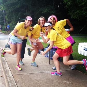 Volunteering at the Acworth Women's Sprint Triathlon