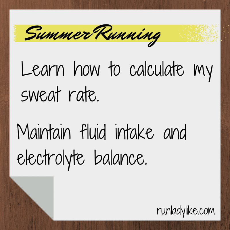 How to calculate your sweat rate