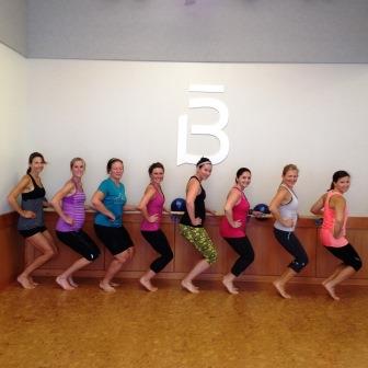 Barre3 charity class on runladylike.com