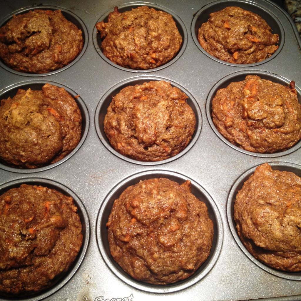 Carrot Cake Muffins on runladylike.com