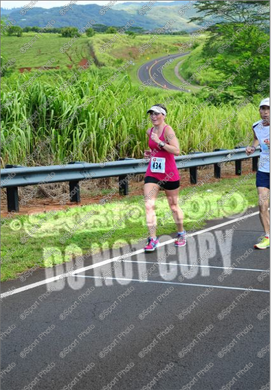 Running up the hill