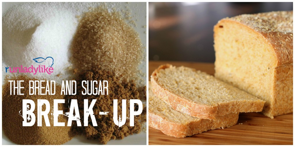 Breaking up with bread and sugar: A bread and sugar free diet in January to start the New Year on runladylike.com
