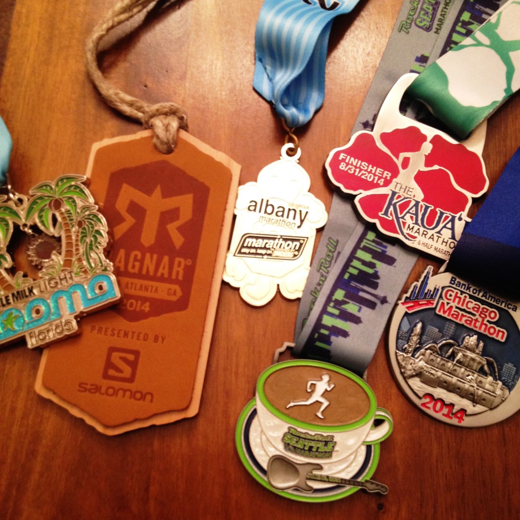 race medal christmas tree on runladylike.com