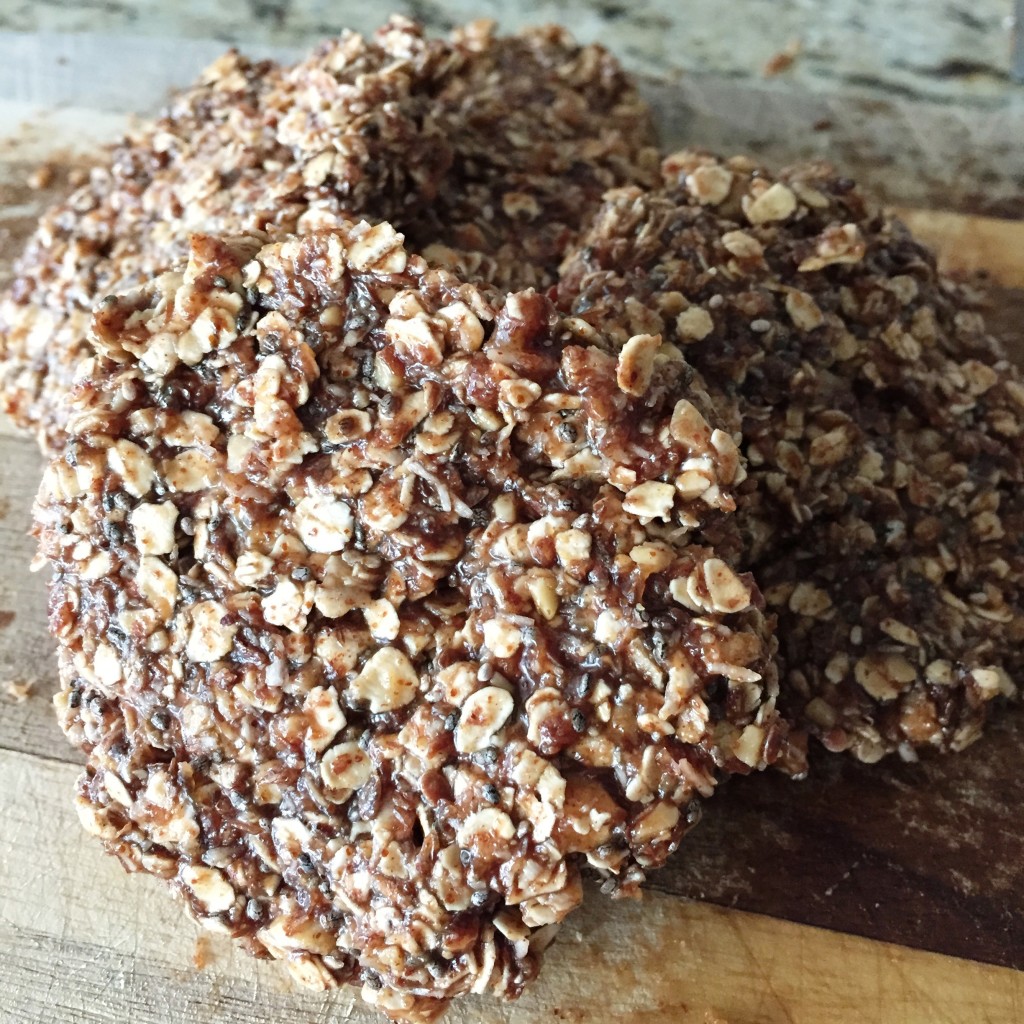 No-bake Oatmeal Banana "Cookies" on runladylike.com (sugar-free, flour-free, dairy-free) No-bake Oatmeal Banana "Cookies" on runladylike.com