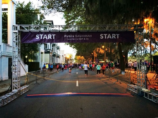 Publix Savannah Women's Half Marathon Race Review on runladylike.com