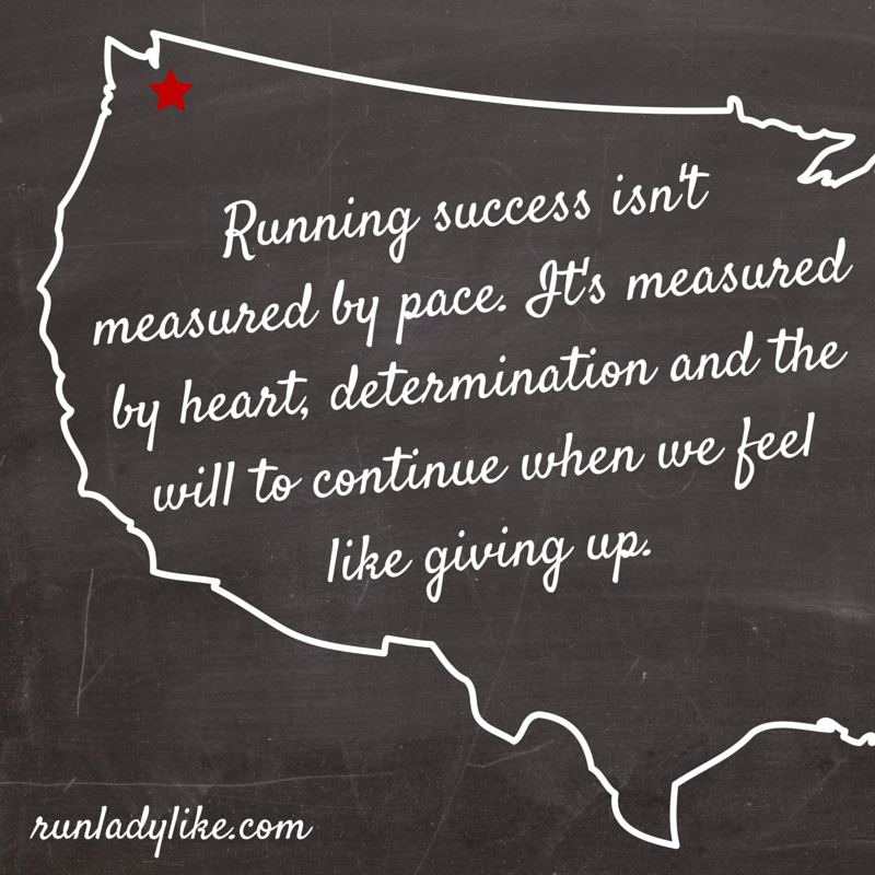Running isn't measured by pace alone.