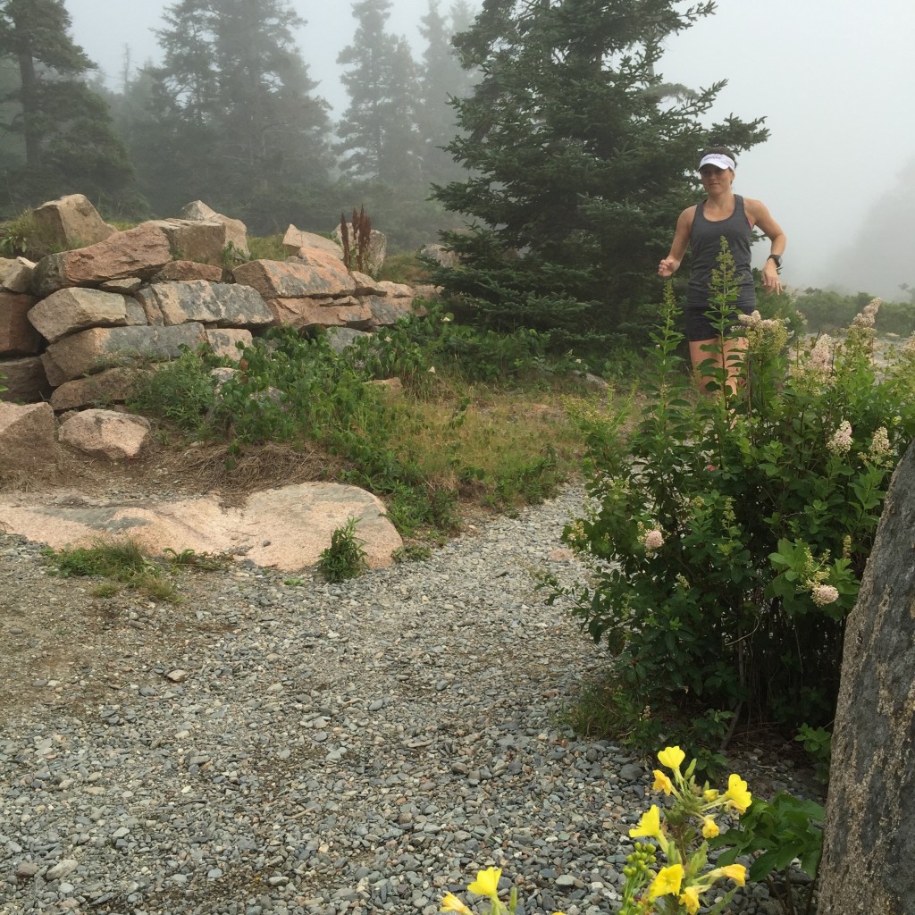 Running in Acadia National Park