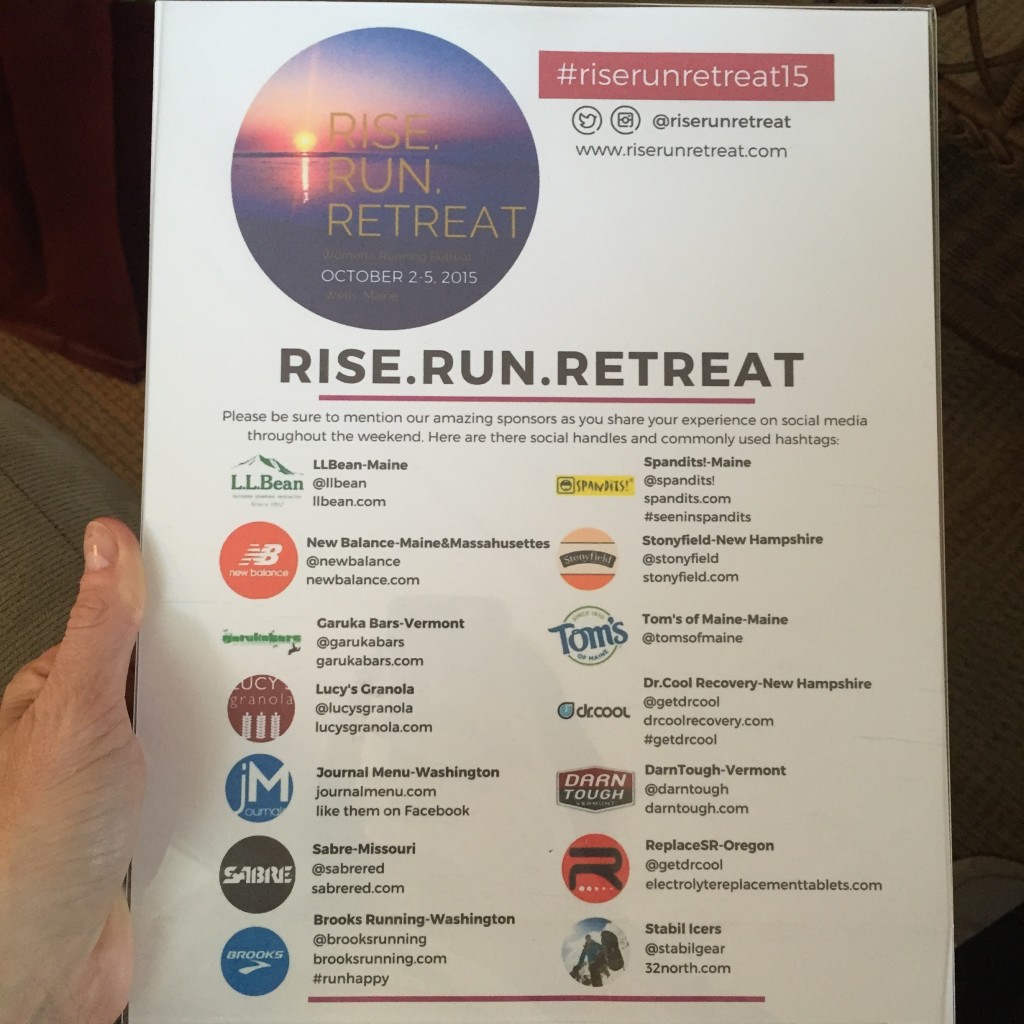 Rise.Run.Retreat. sponsors
