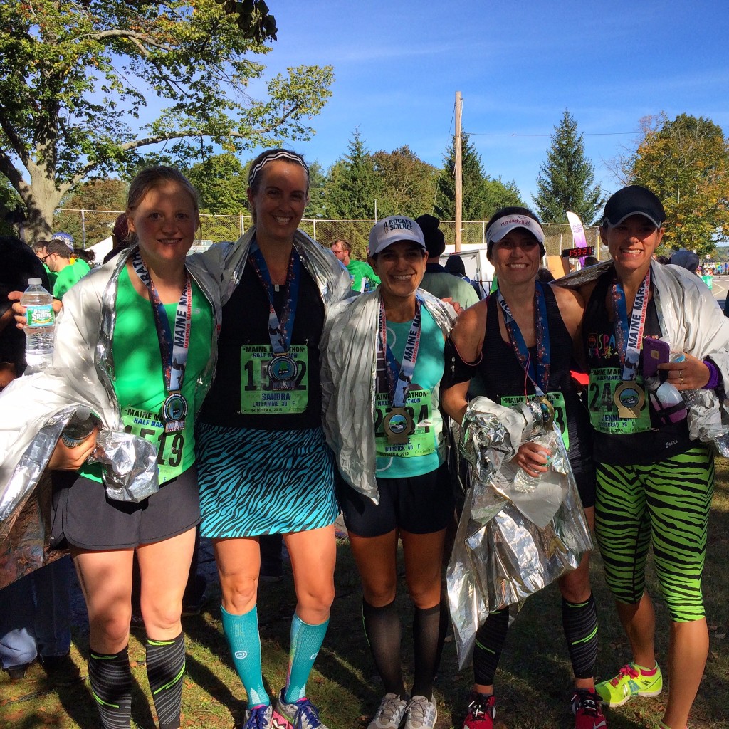 Maine Half Marathon race recap on runladylike.comm