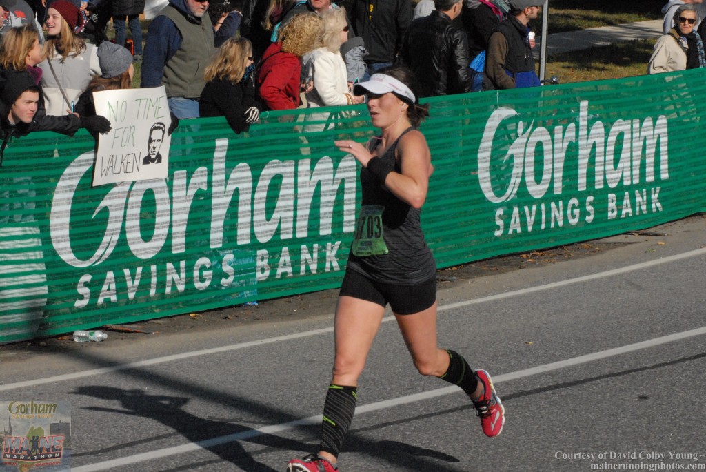 Maine Half Marathon race recap on runladylike.com