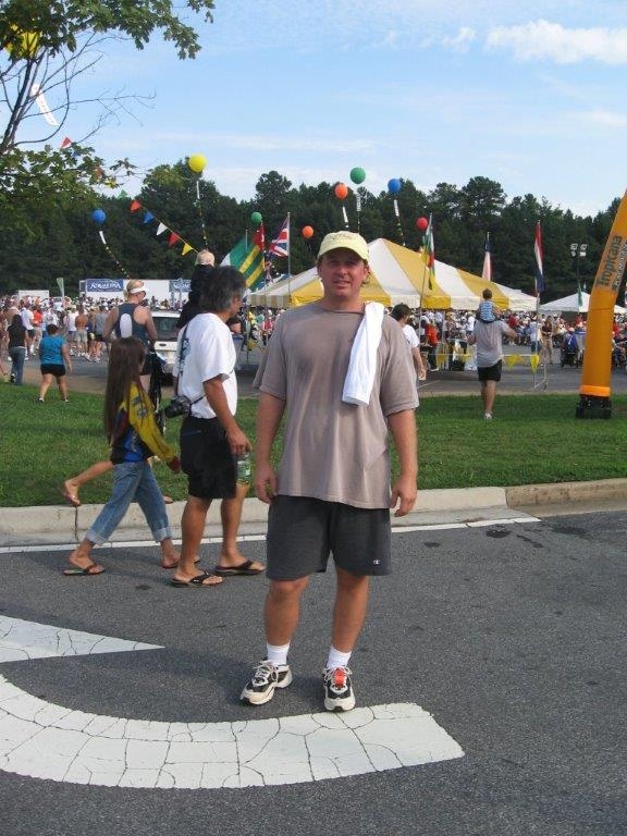 John in 2009 at 200 lbs