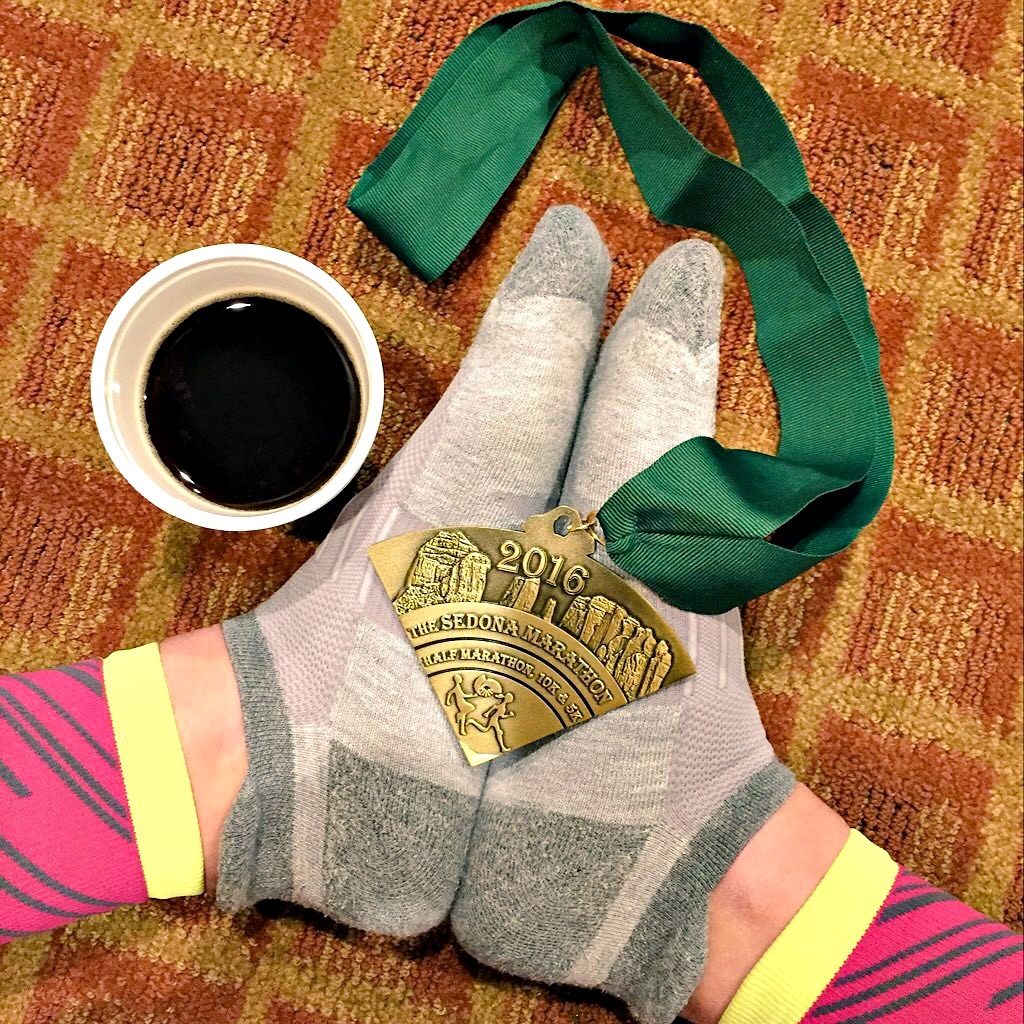 Sedona Half Marathon Race Recap on runladylike.com