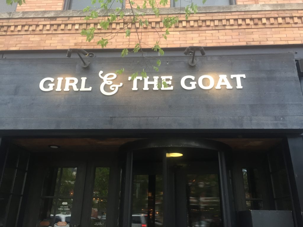 The Girl & The Goat in Chicago
