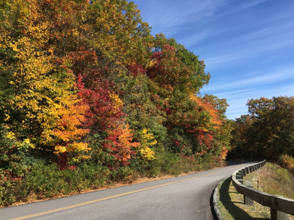 Hiking on the Blue Ridge Parkway