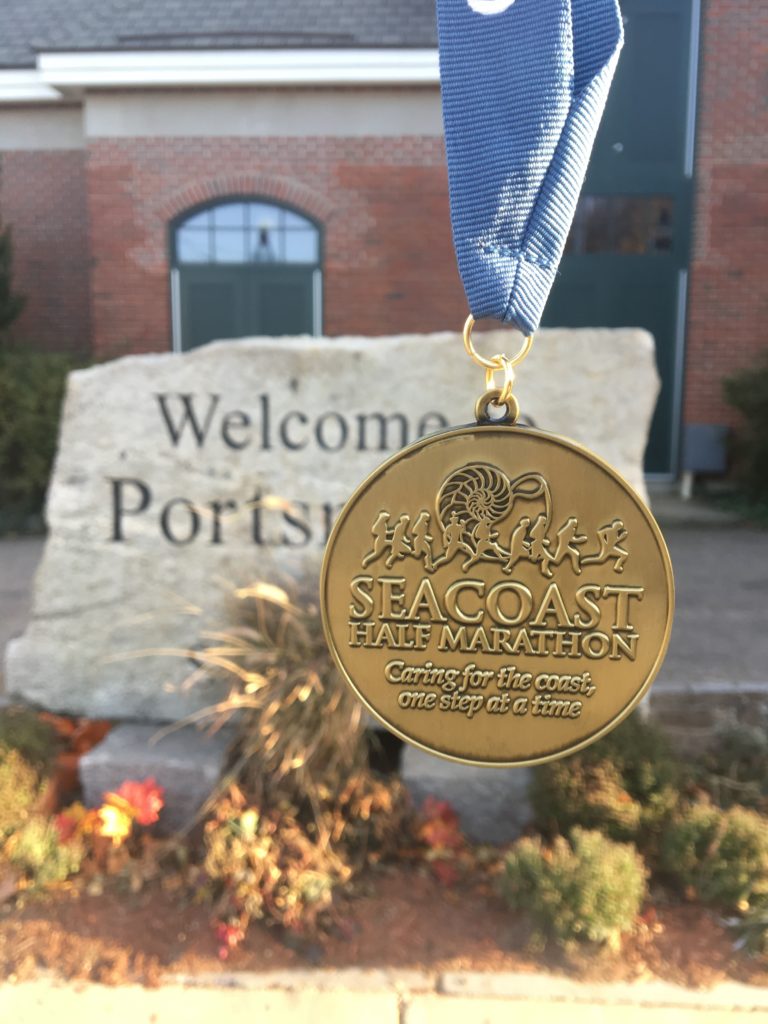 Seacoast Half Marathon race recap on runladylike.com